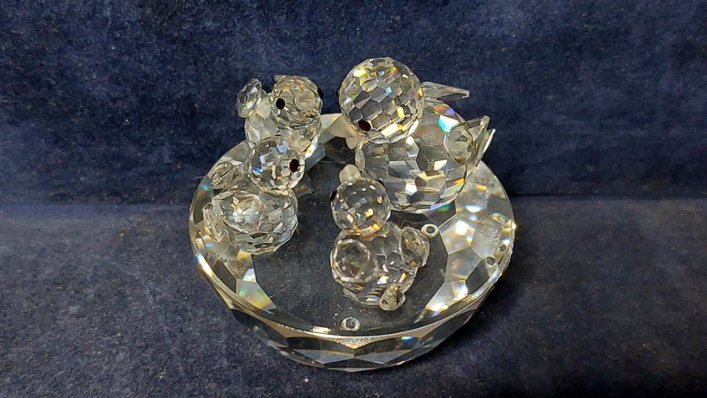 Swarovski - Vogelbad, Ophalen, Gebruikt, Figuurtje