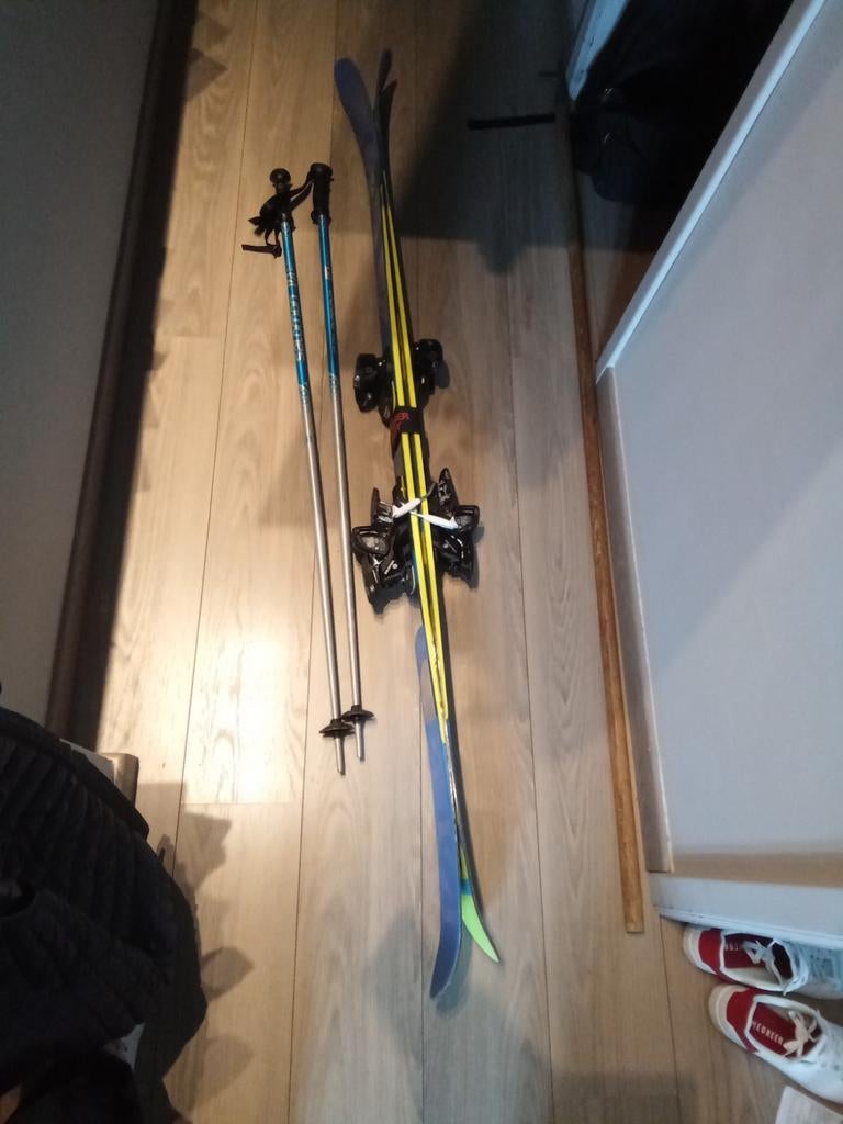 Salomon R'ckr 186 cm brede skilift aan elke kant freestyle, Ski, Salomon