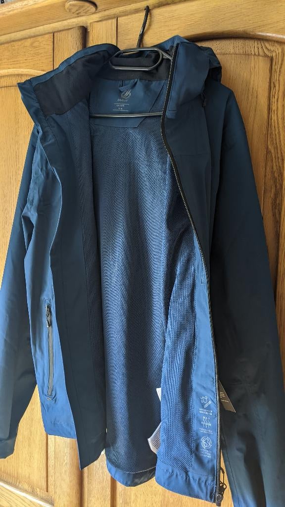 Dare2b Regenjas - XL (nieuw), Caravanes & Camping, Vêtements de pluie, Enlèvement ou Envoi, Neuf, Imperméable, Heren