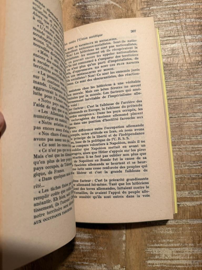 Mémoires dans la bataille clandestine, première partie -, Enlèvement ou Envoi, Jacques Duclos, Général, Deuxième Guerre mondiale