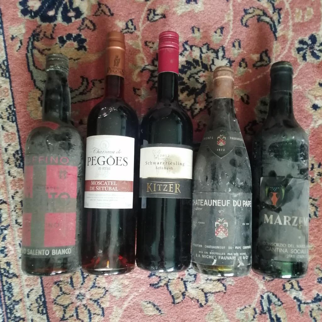 Vieux vins, Enlèvement, Neuf