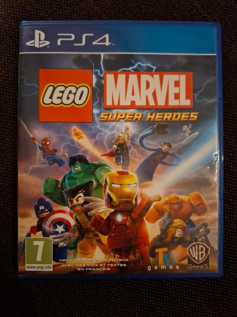 PS4 LEGO Marvel Super Heroes (complet), Enlèvement ou Envoi, Comme neuf