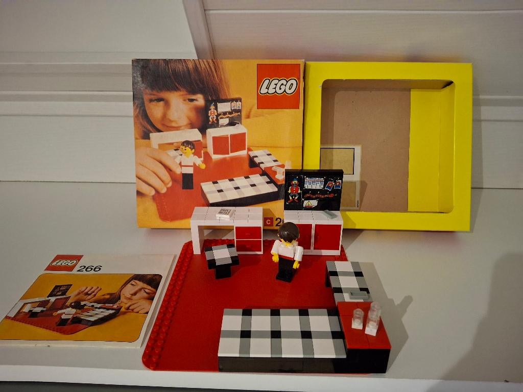 Lego Homemaker 266 ( 266-1 ) Child's bedroom 1974, Enlèvement ou Envoi, Lego