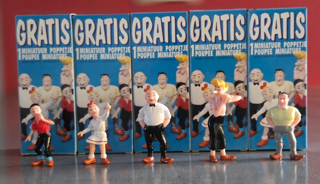 Minifiguur van Bob en Bobette, Boeken, Stripverhalen, Nieuw, Ophalen of Verzenden, Willy Vandersteen, Complete serie of reeks