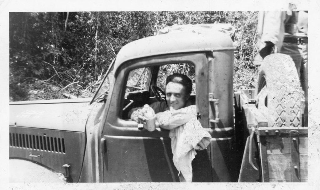 photo orig. - GI US Army dans un camion - WW2, Envoi, Armée de terre, Photo ou Poster