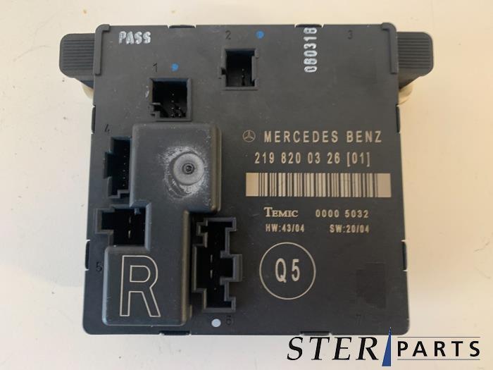 Centrale Deurvergrendelings Module van een Mercedes CLS-Klas, Ophalen of Verzenden, 3 maanden garantie, Gebruikt, Mercedes-Benz