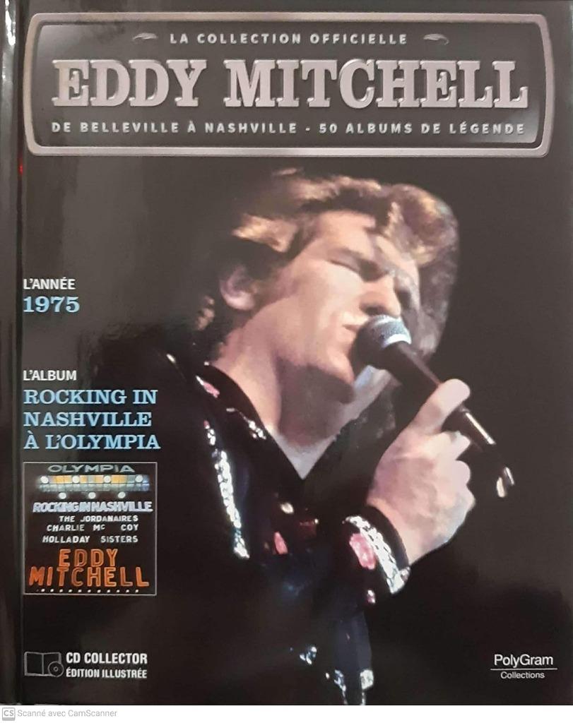 Eddy Mitchell - de officiële collectie - ALBUM CD 1975 💿, Ophalen of Verzenden, Zo goed als nieuw