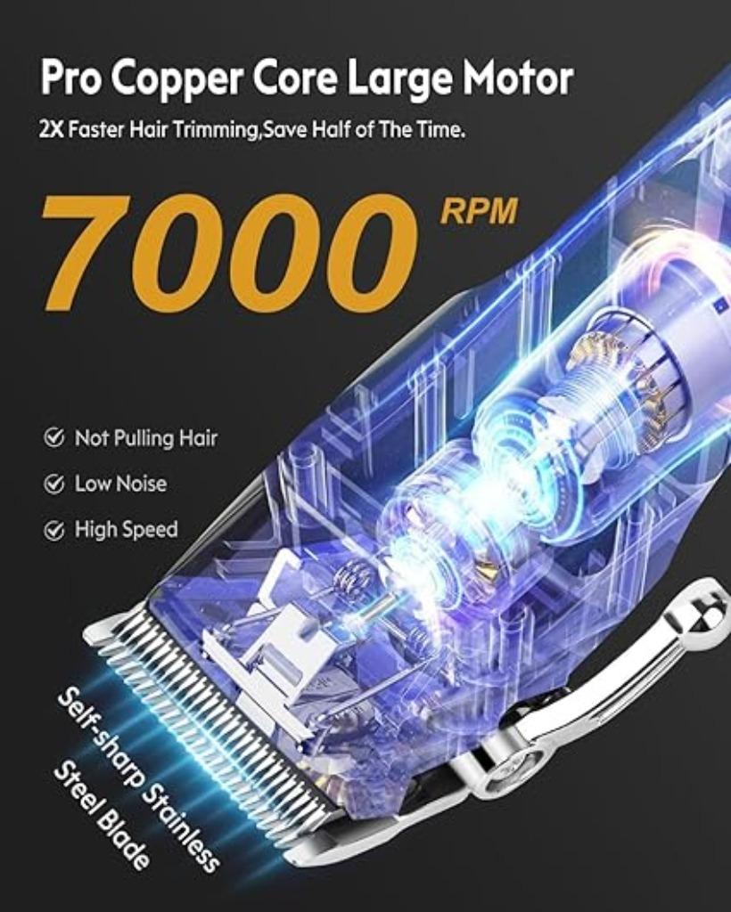 Tondeuse à cheveux professionnelle YilFo pour homme LIVRAISO, Envoi, Neuf, Tondeuse