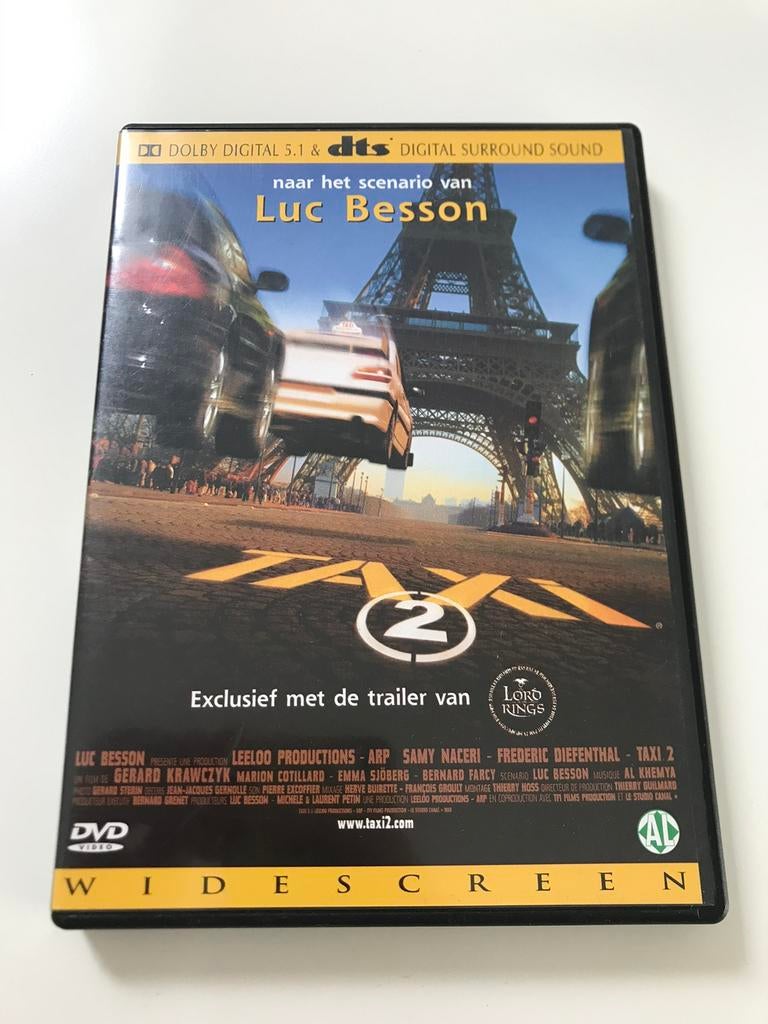 DVD Taxi 2, Tous les âges, Enlèvement ou Envoi, Comme neuf, Action