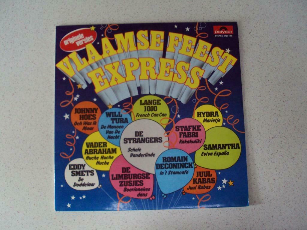 LP "Vlaamse Feest Express" 'anno 1976, Ophalen of Verzenden, 12 inch, Nederlandstalig