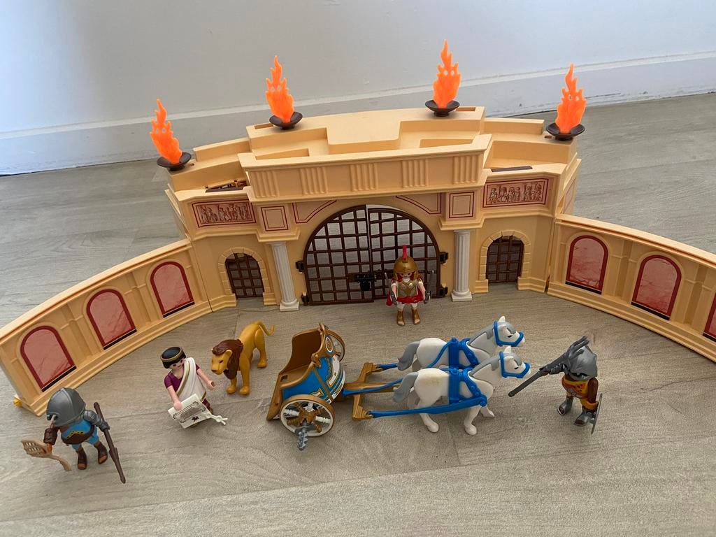 Playmobil gladiatoren, Kinderen en Baby's, Ophalen of Verzenden, Zo goed als nieuw
