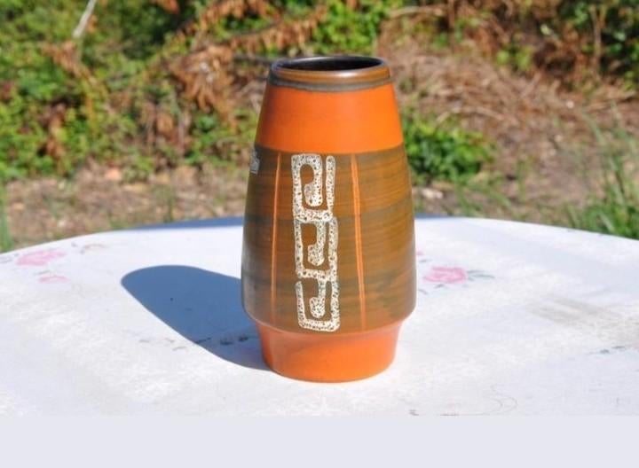§ vase  west germany bay keramik design 50/60, Ophalen of Verzenden