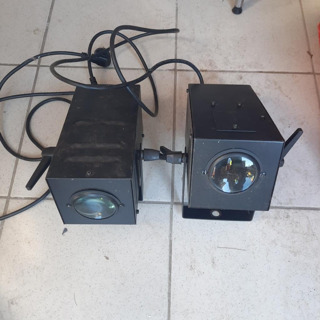 Spots (lampe disco). Au travail !, Musique & Instruments, Enlèvement ou Envoi, Utilisé, Lumières