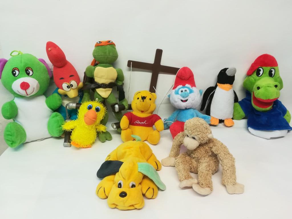 peluches, lot de 10 pièces, propres et lavées, Enfants & Bébés, Jouets | Peluches, Neuf, Enlèvement