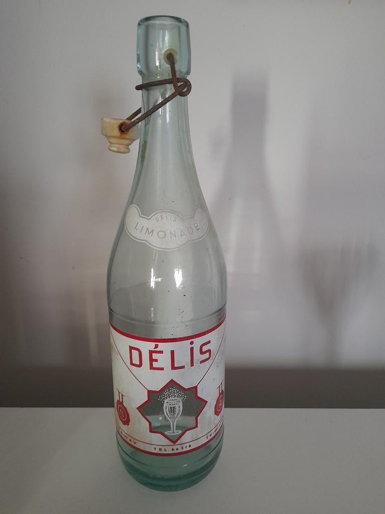 Limonade fles délis uit thimister, Verzamelen, Ophalen of Verzenden