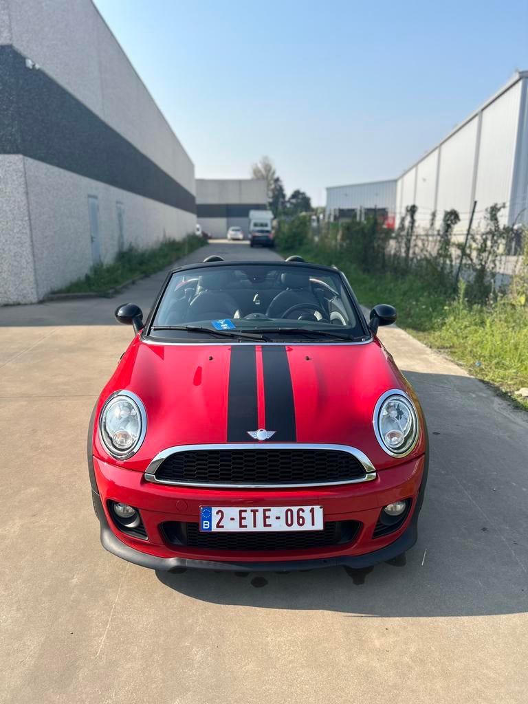 Mini cooper roadster cabrio John Cooper Works Pakket, Autos, Achat, 2 places, Boîte manuelle, Noir