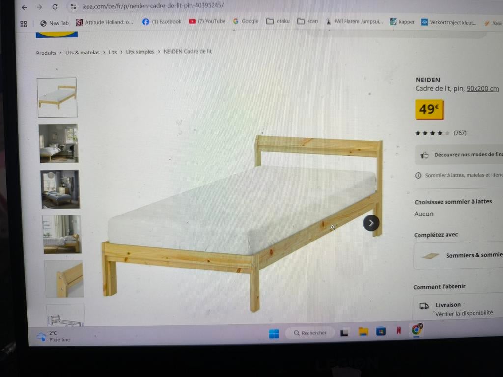 Lit Ikea, Maison & Meubles