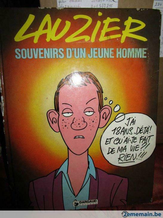 Lauzier souvenir d'un jeune homme, Livres, Enlèvement ou Envoi, Utilisé
