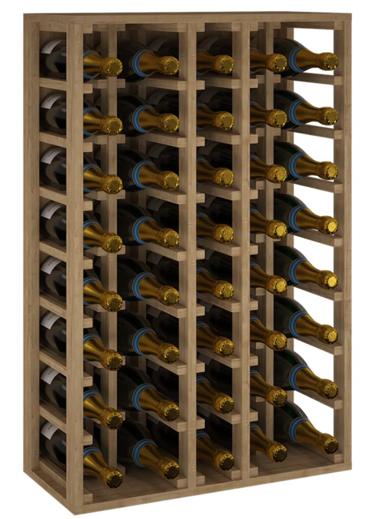 Casier à bouteilles de vin en pin pour 40 magnums 150cl, Maison & Meubles, Accessoires pour la Maison | Porte-bouteilles, Neuf