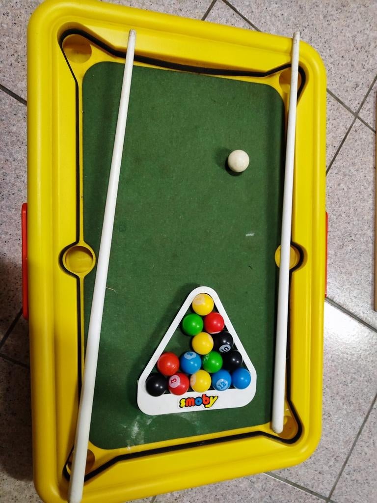 Mini pooltafel, Ophalen of Verzenden, Gebruikt
