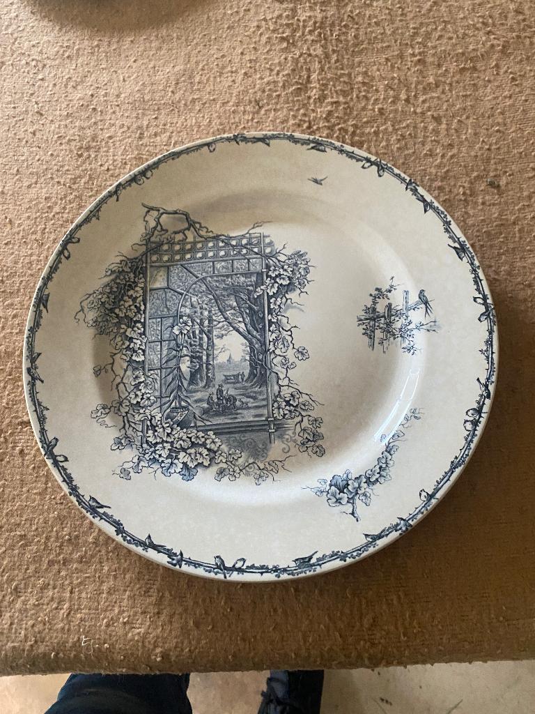 Antieke borden, Antiek en Kunst, Curiosa en Brocante, Ophalen