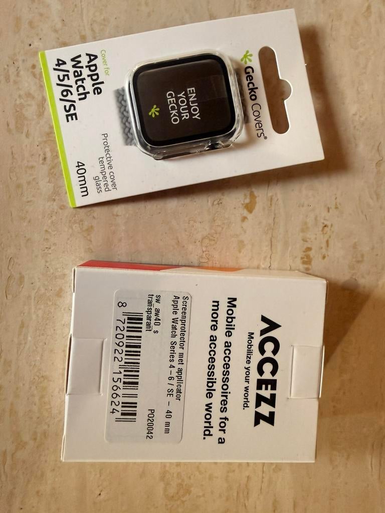 2x beschermglaasje voor Apple Watch 4 / 5 / 6 / SE, Enlèvement ou Envoi