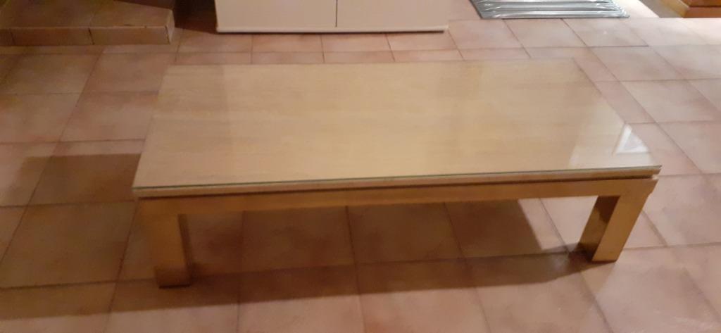 Table basse à vendre, Enlèvement, Comme neuf, Rectangulaire, Modern