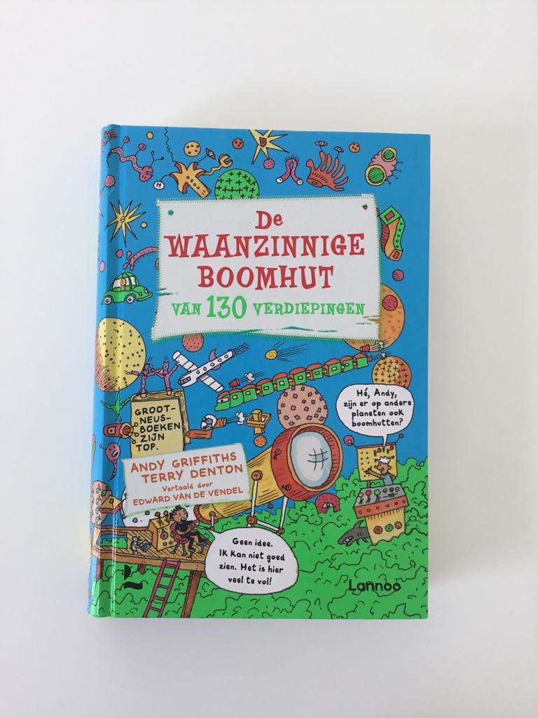 Andy Griffiths - De waanzinnige boomhut van 130 verdiepingen, Ophalen of Verzenden, Zo goed als nieuw, Andy Griffiths; Terry Denton