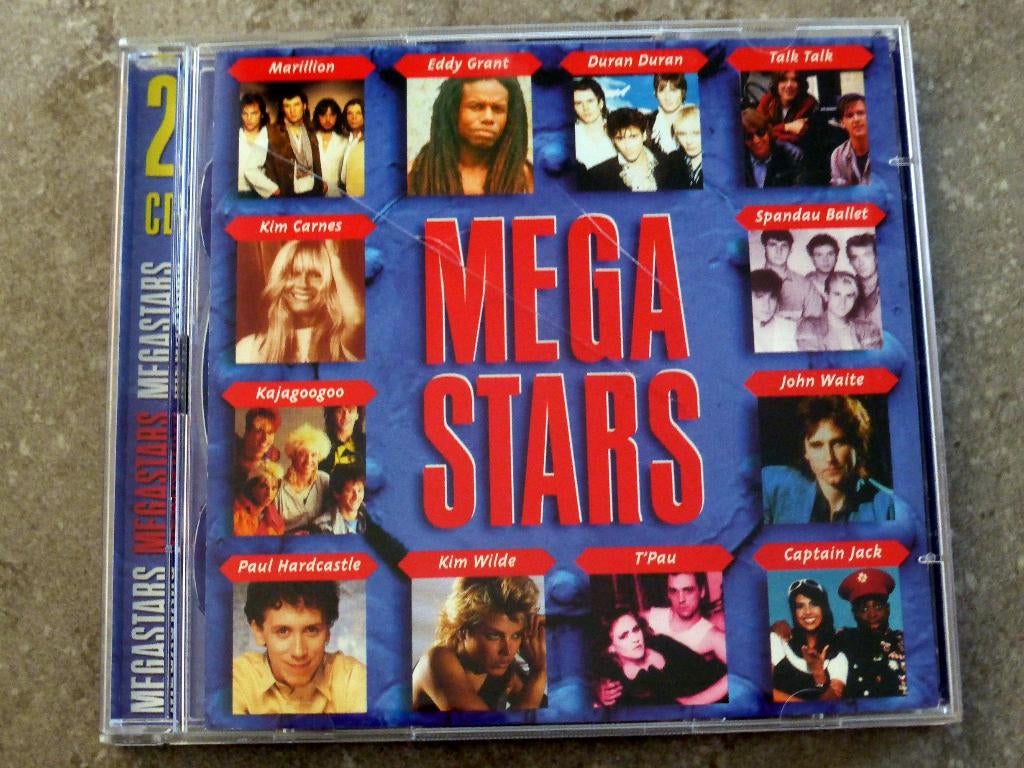 Mega Stars (dubbel-CD), Ophalen of Verzenden, Gebruikt