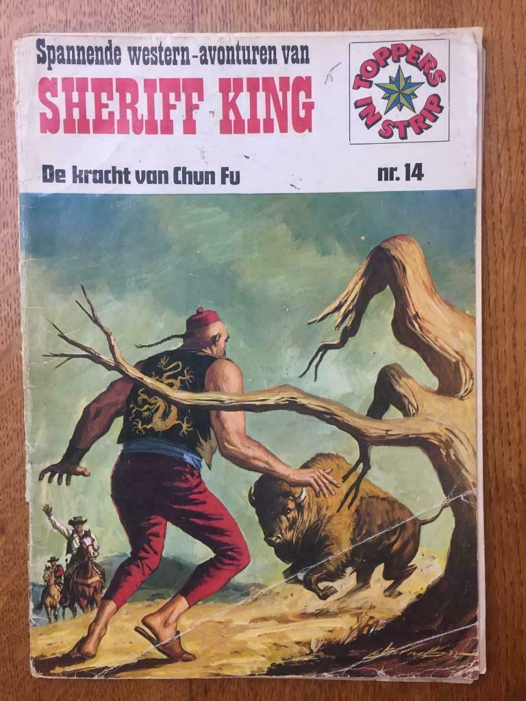 Sheriff King nr 14, The power of Chun Fu, livre d'Amsterdam, Une BD, Enlèvement ou Envoi, Utilisé