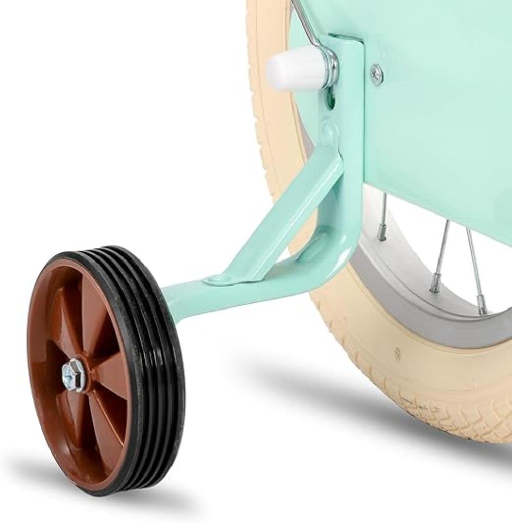 Vélo pour enfants avec panier et roues d'entraînement LIVRA, Envoi, Neuf
