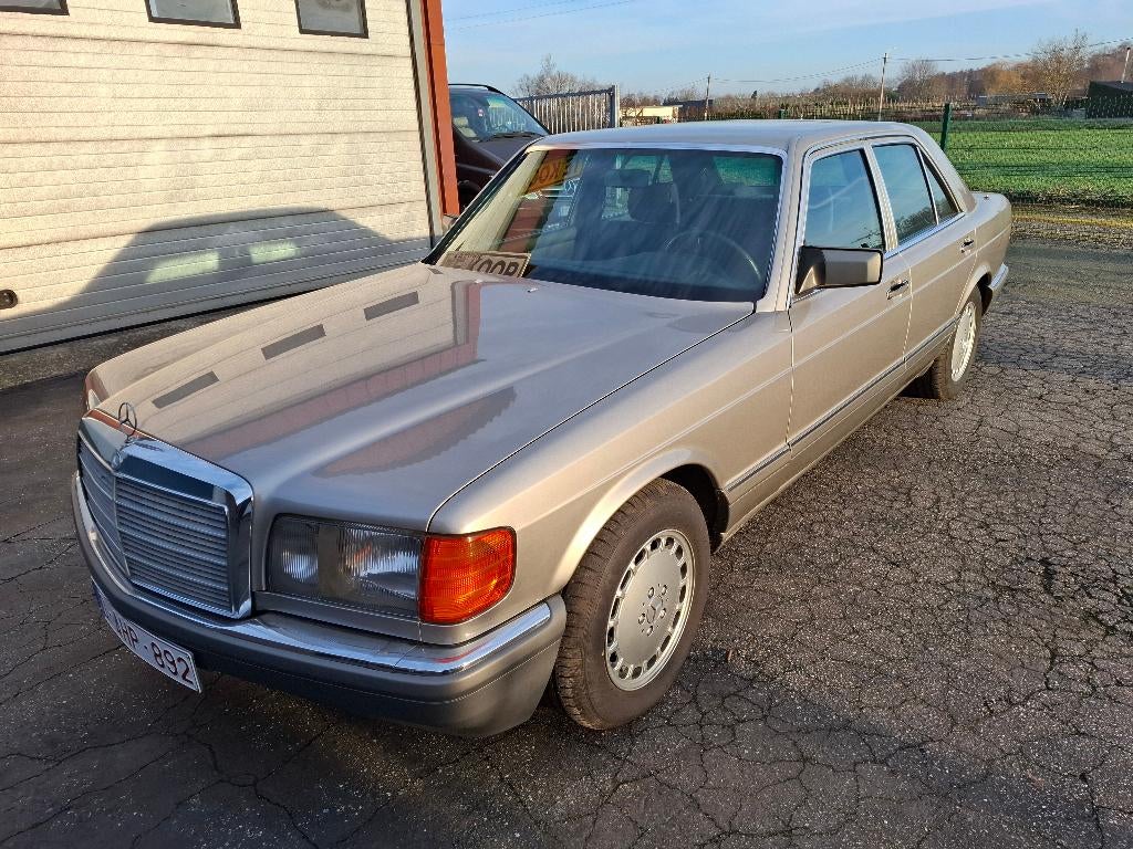 Mercedes W126 260SE in nieuwstaat, Auto's, Automaat, 4 deurs, Achterwielaandrijving, Zwart