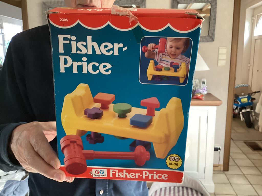 Hamerbank Fisher Price, Kinderen en Baby's, Ophalen, Gebruikt