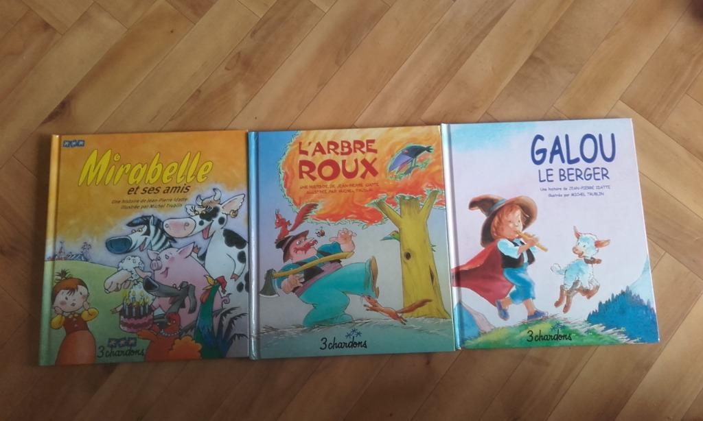 Livres "3 chardons", Enlèvement, Utilisé, Garçon ou Fille