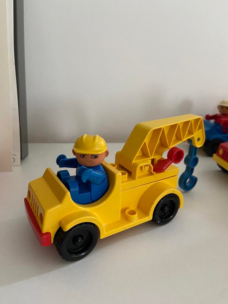 Duplo kraanwagen, Ophalen