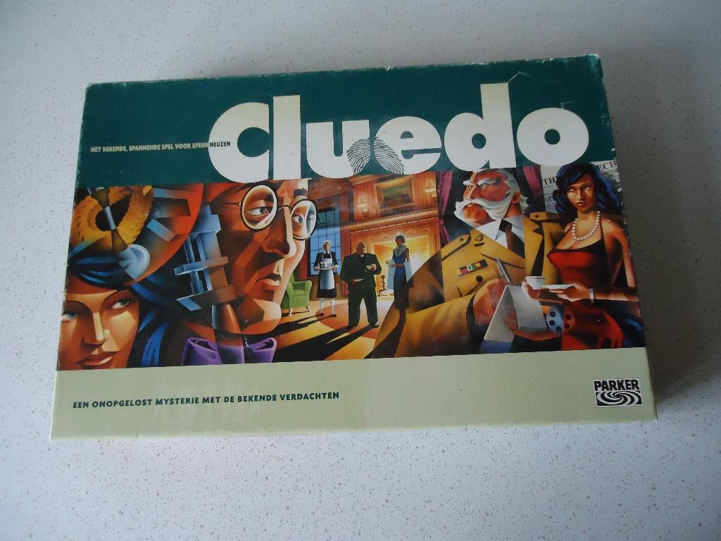 "Cluedo" van Parker anno 2006 in prima staat !, Trois ou quatre joueurs, Enlèvement ou Envoi, Comme neuf, Parker