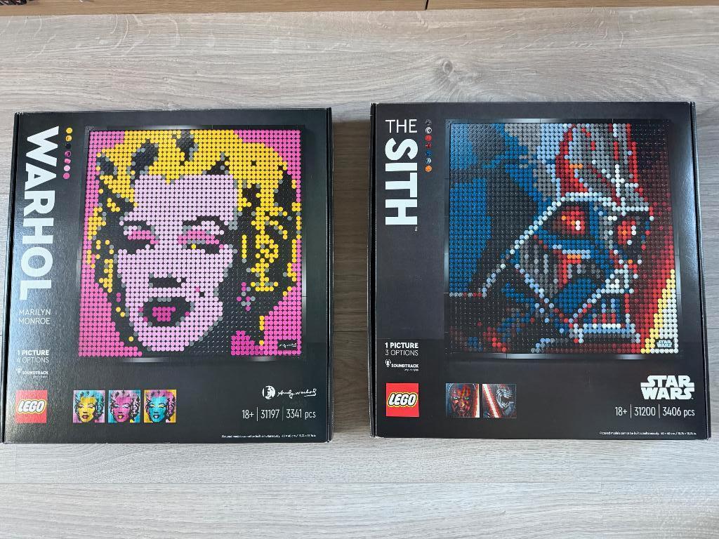 Lego Art 31200, 31197, Kinderen en Baby's, Speelgoed | Duplo en Lego, Ophalen of Verzenden, Nieuw, Lego