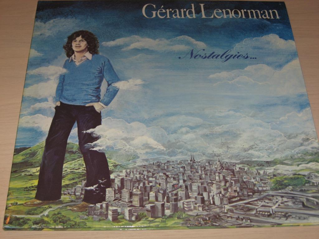 double disque vinyle 33 tours  gérard lenorman - nostalgies, Enlèvement ou Envoi, Comme neuf