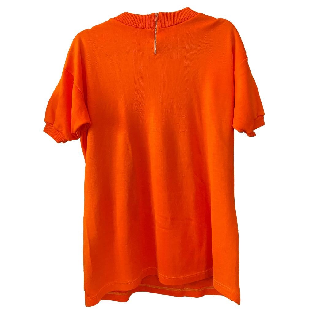 Vintage wieltrui L/XL, Maat 52/54 (L), Oranje, Ophalen of Verzenden, Zo goed als nieuw