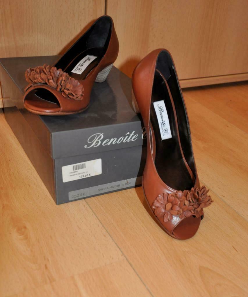 Benoite C escarpins cuir cognac t.36 1/2 Neufs prix 129.90e, Vêtements | Femmes, Neuf, Escarpins, Brun, Enlèvement ou Envoi