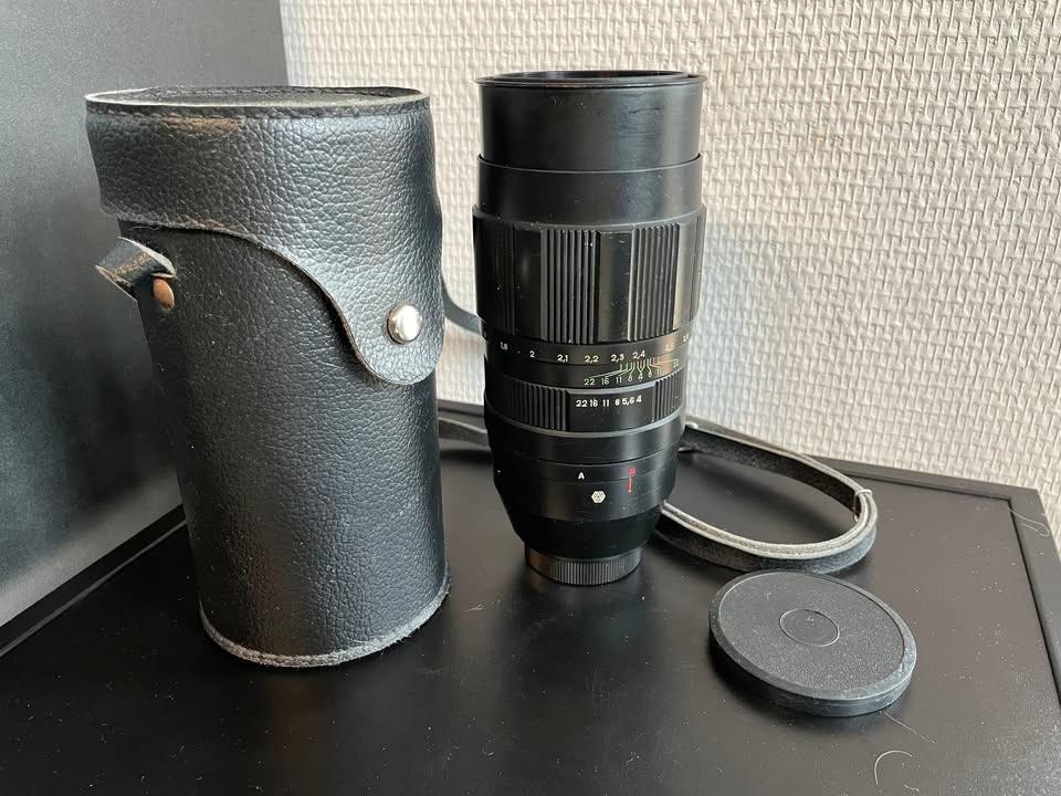Objectif Jupiter 21M  200mm f4, Enlèvement ou Envoi, Utilisé, Téléobjectif