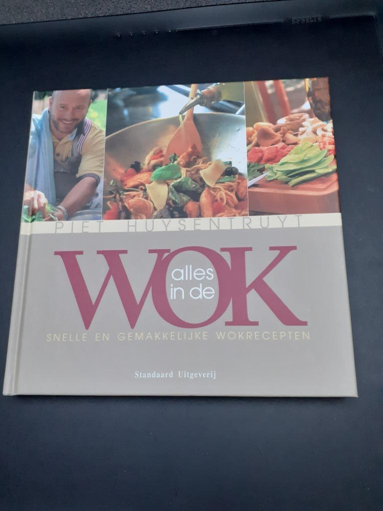 kookboek-alles in de wok-Piet Huysentruyt-harde kaft-nieuw, Ophalen, Nieuw