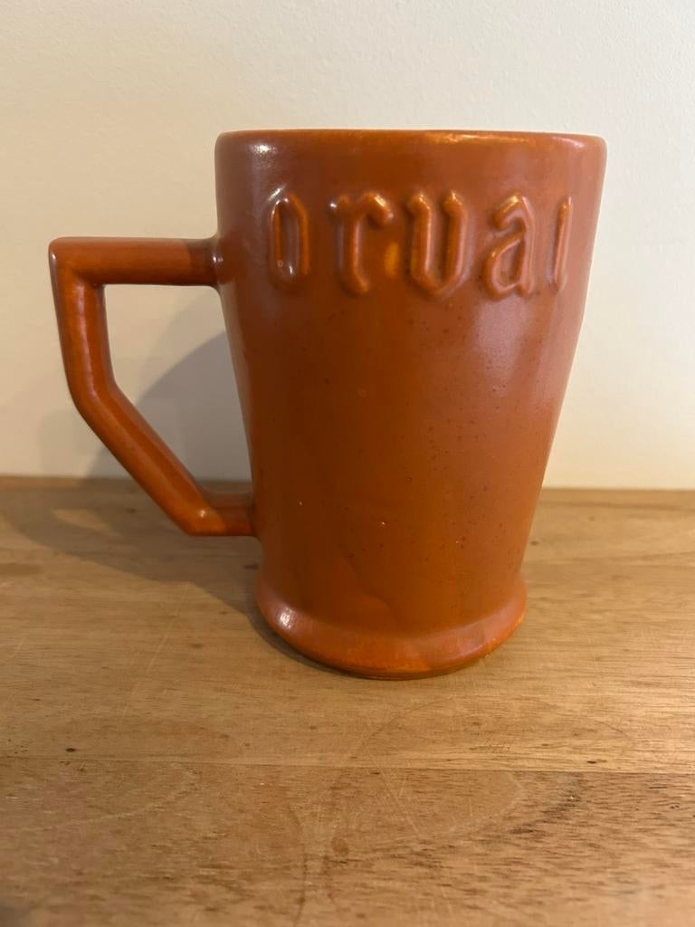 Ancienne chope Orval 50cl, Collections, Enlèvement ou Envoi