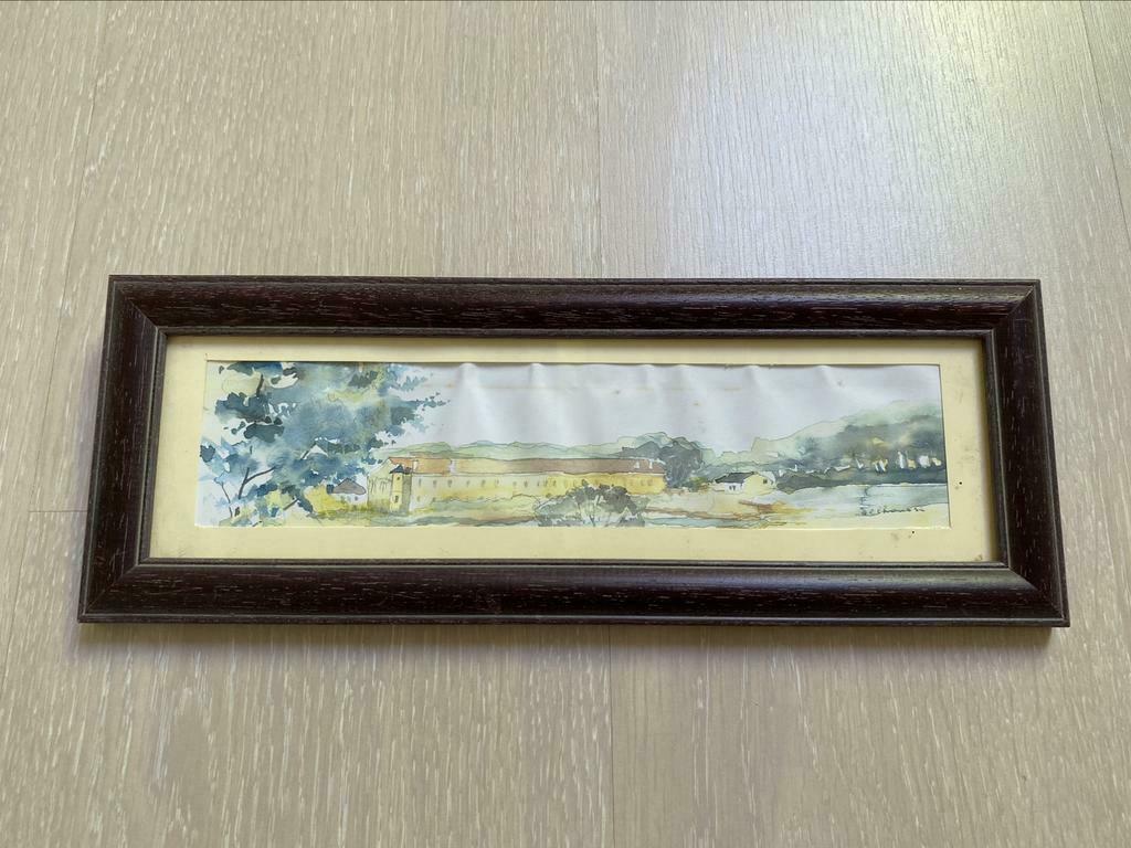 Cadre paysage, Utilisé, Bois, Moins de 50 cm, Moins de 50 cm
