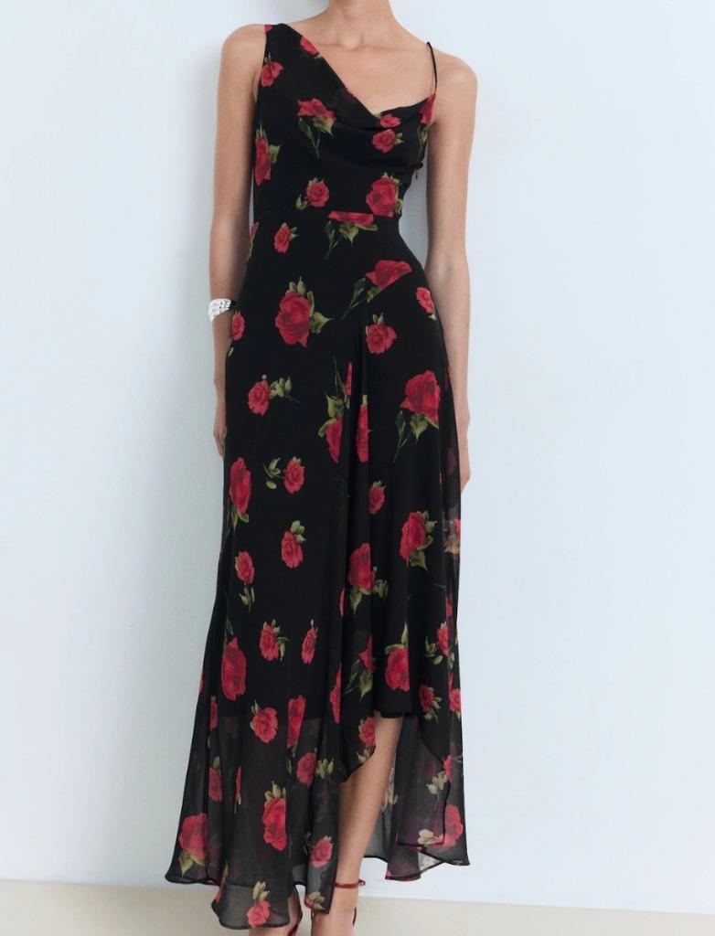 Jurk met bloemenprint one size, Kleding | Dames, Ophalen of Verzenden, Nieuw, Maat 38/40 (M)