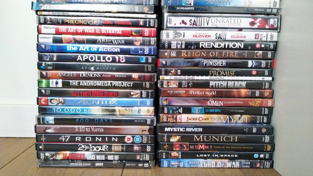 Films voor 0,50 euro (DVD) of 1 euro (Blu-ray/DVD), CD & DVD, DVD | Autres DVD, Utilisé, Tous les âges, Enlèvement ou Envoi