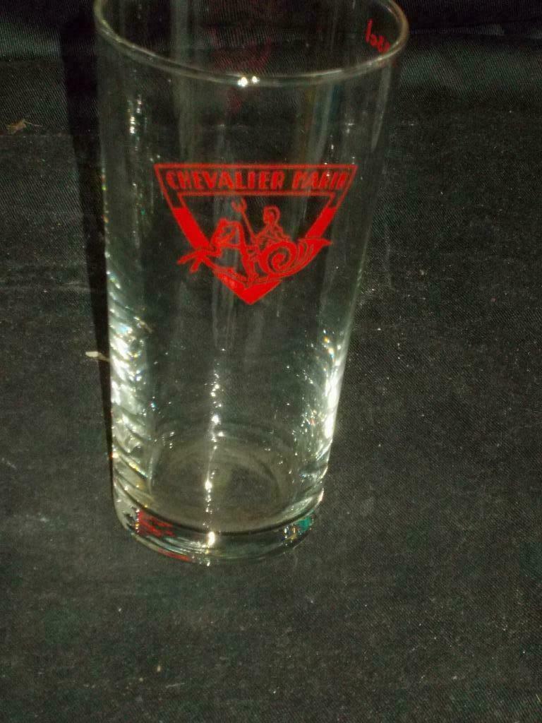 Bierglas.Chevalier Marin.Mechelen  het Anker. D 121, Verzamelen, Ophalen of Verzenden, Zo goed als nieuw, Glas of Glazen, Overige merken
