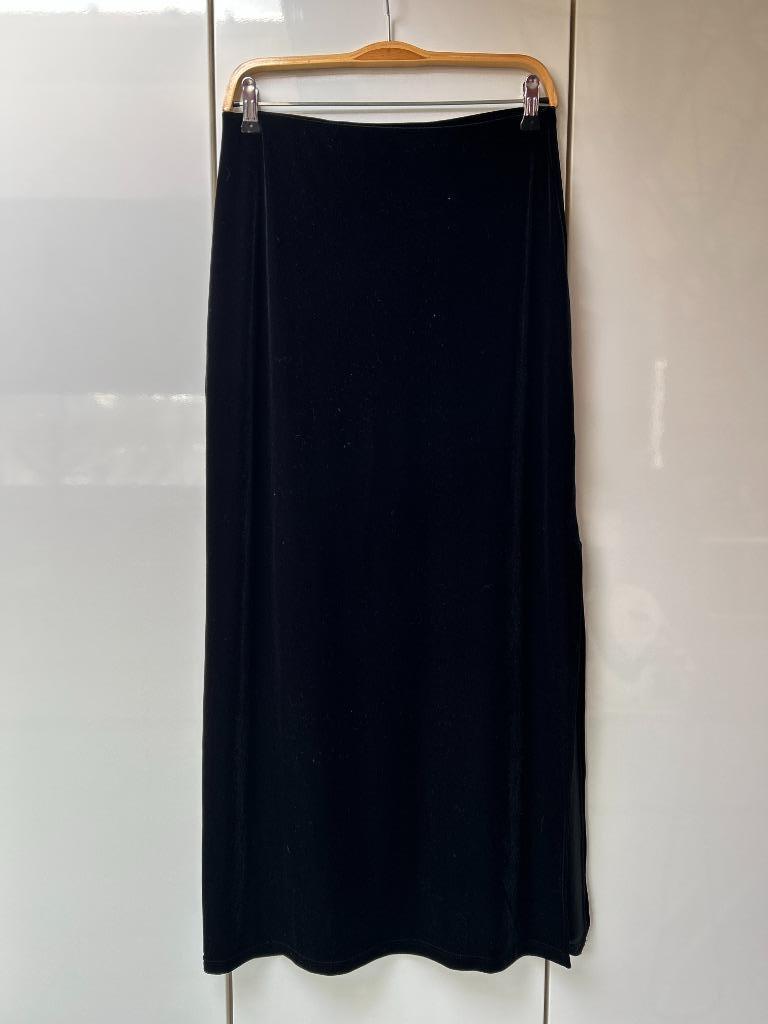 Longue jupe noire fendue Gianini Group - Taille 38 *, Taille 38/40 (M), Enlèvement ou Envoi, Comme neuf, Gianini Group
