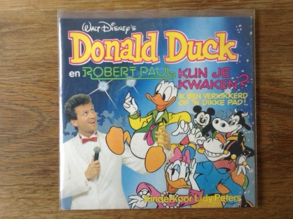 single donald duck en robert paul, Cd's en Dvd's, Ophalen of Verzenden, Nederlandstalig
