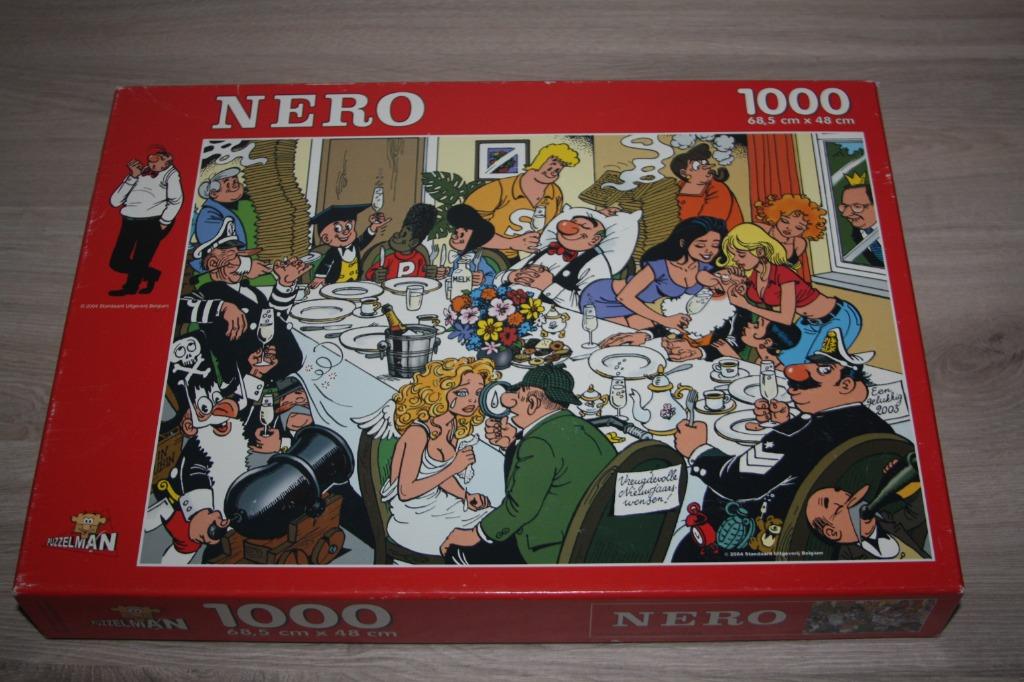 Puzzel Nero , Marc Sleen , 2004 , 68,5x48 cm mooie staat, Verzamelen, Ophalen of Verzenden, Overige figuren, Gebruikt, Boek of Spel